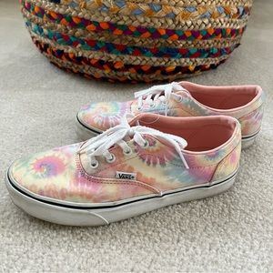 Vans Pastel Tie Dye sneakers size 9